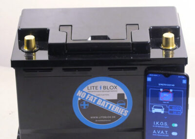 LITE↯BLOX LBcamp leichte Autobatterie Starterbatterie Lithium LiFePO4 LFP für Camper-Vans & Wohnmobile